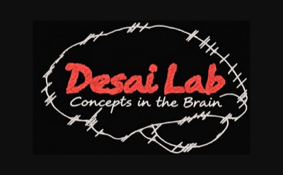 Desai Lab logo on a dark background